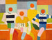 Los corredores - Robert Delaunay — vista de la obra