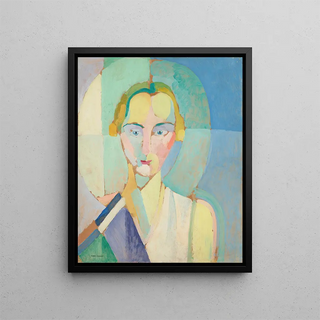 Robert Delaunay - tude pour le Portrait de Madame Heim.webp