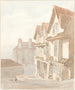Calle con edificios - Robert Dixon — vista de la obra