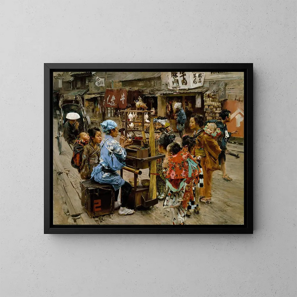 L'Ameya - Robert Frederick Blum — cuadro enmarcado en la pared