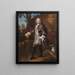 Portrait of Jean-Joseph de Pons - Robert Gabriel Gence — framed artwork on a wall