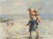 At the water's edge - Robert Gemmell Hutchison — artwork view