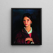Bernadette - Robert Henri — framed artwork on a wall