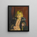 Carl - Robert Henri — cuadro enmarcado en la pared