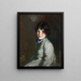 Catherine - Robert Henri — framed artwork on a wall