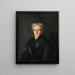 Elizabeth Virginia Lanning Bradner Smith Mme George Cotton Smith - Robert Henri — framed artwork on a wall