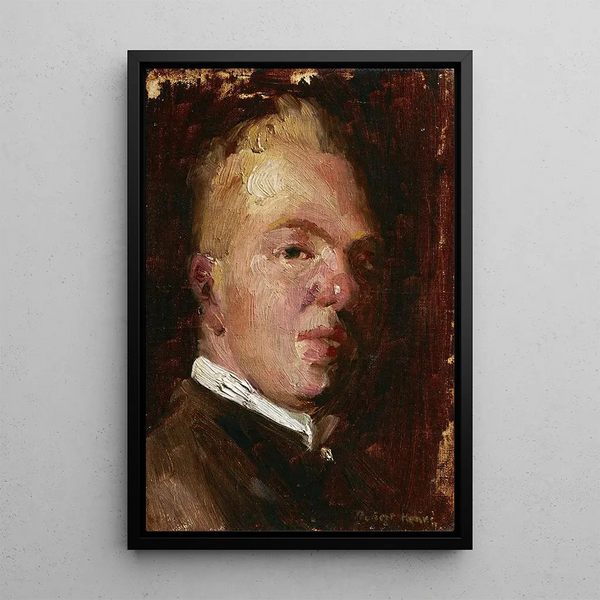 George Luks - Robert Henri — framed artwork on a wall