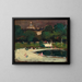 Stormy Sky over the Luxembourg Gardens - Robert Henri — framed artwork on a wall