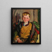 Macnamara - Robert Henri — cuadro enmarcado en la pared