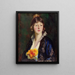 Mildred Clarke von Kienbusch - Robert Henri — framed artwork on a wall