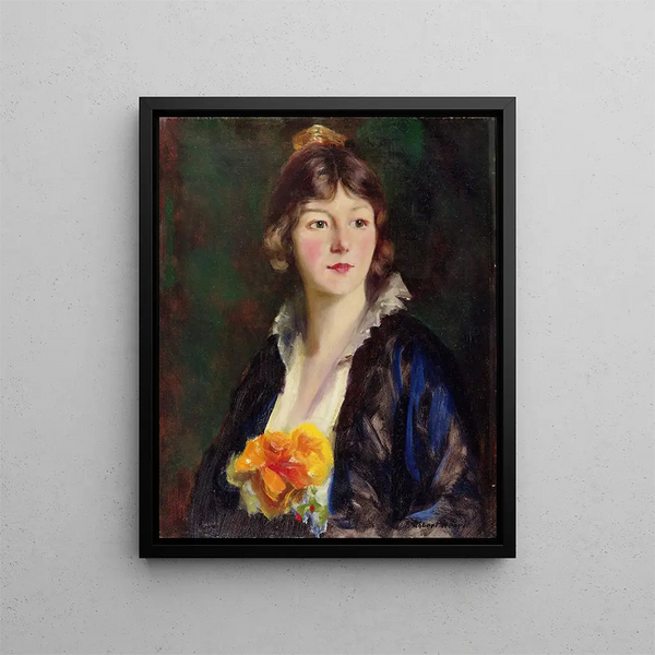 Mildred Clarke von Kienbusch - Robert Henri — framed artwork on a wall