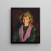 Patrick - Robert Henri — cuadro enmarcado en la pared