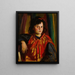 Pégène - Robert Henri — cuadro enmarcado en la pared