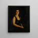 Retrato de la Sra. Arthur Bond Cecil - Robert Henri — cuadro enmarcado en la pared