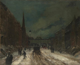 Robert Henri - Street Scene with Snow 57th Street NYC.webp
