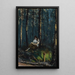 El lector en el bosque - Robert Henri — cuadro enmarcado en la pared