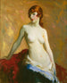 La joven muchacha - Robert Henri — vista de la obra