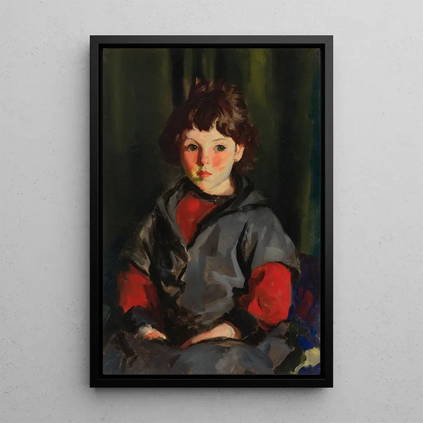 Sin título, Alanna - Robert Henri — cuadro enmarcado en la pared