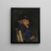 Young Athlete Francisco - Robert Henri — framed artwork on a wall