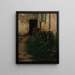 A Garden Path - Robert Henry Logan — framed artwork on a wall