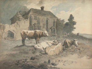 Robert Hills - LongHorned Cattle.webp