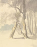 Study of Woods - Robert Hills — artwork view