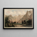 Valle de Yosemite - Robert Hinshelwood — cuadro enmarcado en la pared