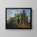 Vista de la puerta del Lal Bagh en Dacca - Robert Home — cuadro enmarcado en la pared