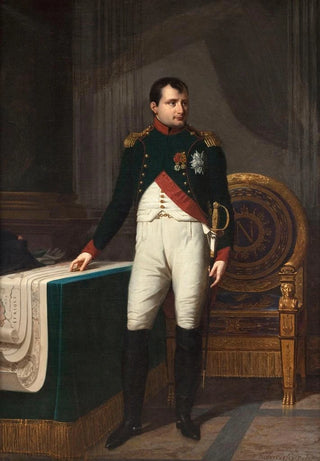 Robert Jacques Franois Lefvre - Portrait de Napolon Ier 17691821 en uniforme de colonel des chasseurs de la Garde.webp