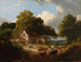 Escena de la granja - Robert Ladbrooke — vista de la obra