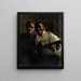 Two Black Musicians - Robert Lee MacCameron — framed artwork on a wall