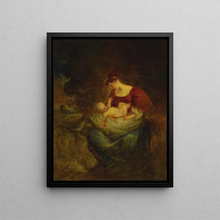 Robert Loftin Newman - Mother and Child.webp