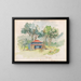 Vailima - Robert Louis Stevenson — framed artwork on a wall