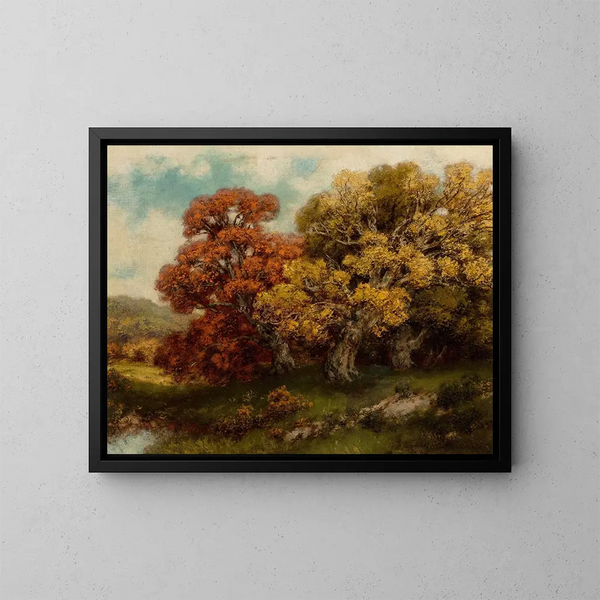 Foliage of the Adirondacks - Robert Melvin Decker — framed artwork on a wall