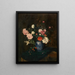 Flores - Robert Mols — cuadro enmarcado en la pared