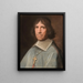 Monseigneur Jean de Montpezat de Carbon - Robert Nanteuil — framed artwork on a wall