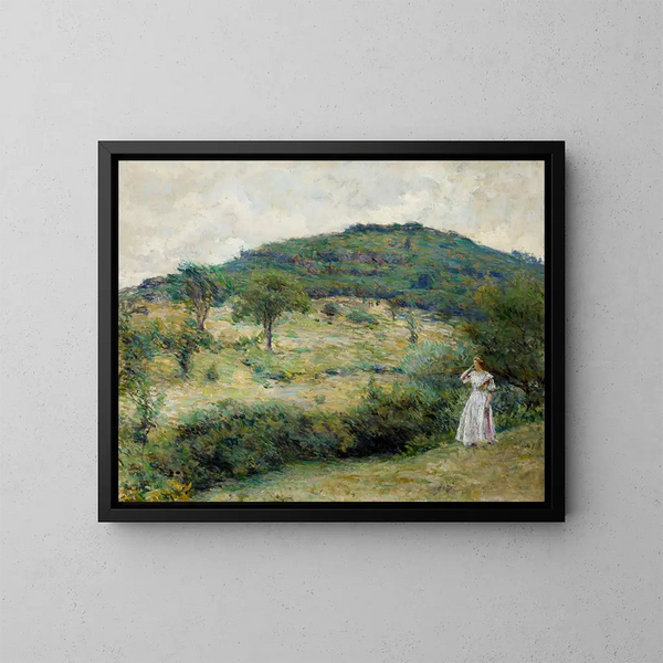 Paseo primaveral - Robert Reid — cuadro enmarcado en la pared