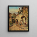 Ferme à Weissenkirchen - Robert Russ — framed artwork on a wall