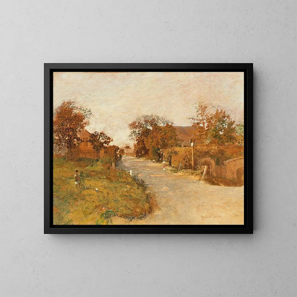 Motivo de Feldsberg - Robert Russ — cuadro enmarcado en la pared