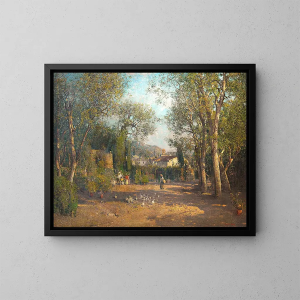 Parte del Valle de Lagarina - Robert Russ — cuadro enmarcado en la pared