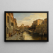 Rio del Ognissanti, Venice - Robert Russ — framed artwork on a wall