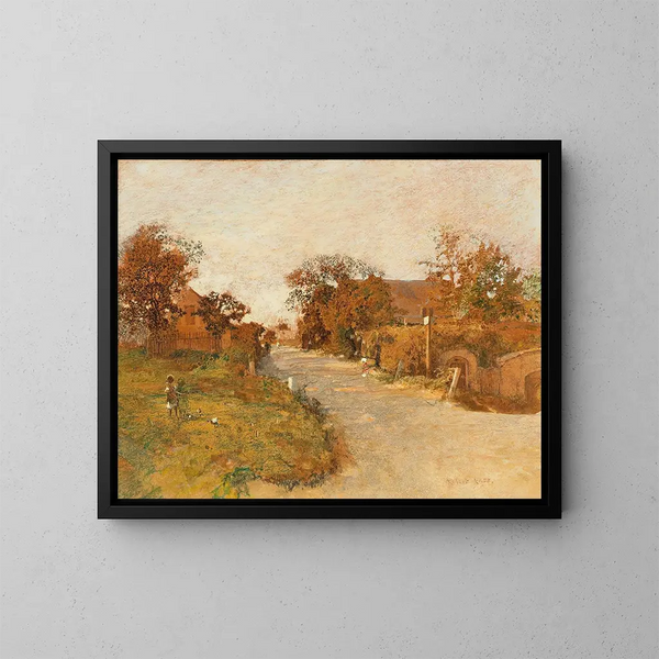 Estudio del animal, motivo de Feldsberg - Robert Russ — cuadro enmarcado en la pared