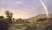 Paisaje con arcoíris - Robert S. Duncanson — vista de la obra