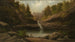 Mountain Basin Painting - Robert S. Duncanson — artwork view
