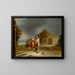 El destino de los borrachos - Robert S. Duncanson — cuadro enmarcado en la pared