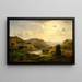 Pasture in the Valley - Robert S. Duncanson — framed artwork on a wall