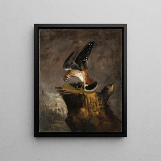 Robert S Duncanson - Vulture and Its Prey.webp