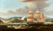 British schooner painting - Robert Salmon — artwork view
