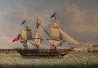 Robert Salmon - Man O War Off Liverpool.webp