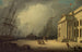 The Customs House at Greenock, Scotland - Robert Salmon — artwork view